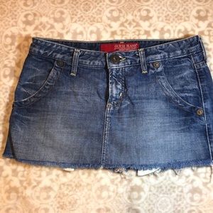 Guess jeans blue jean skirt